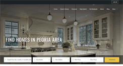 Desktop Screenshot of peoriaillinoishomes.com