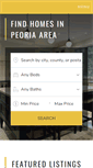 Mobile Screenshot of peoriaillinoishomes.com